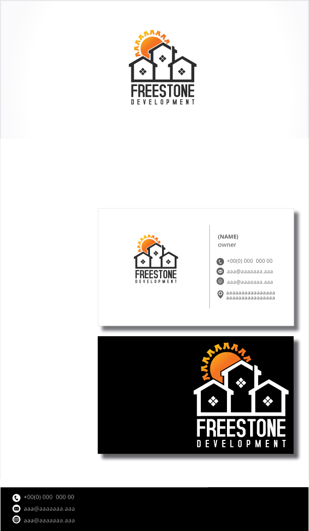 Logo Design by zebronicgraphic for Freestone Development | Design #27779554