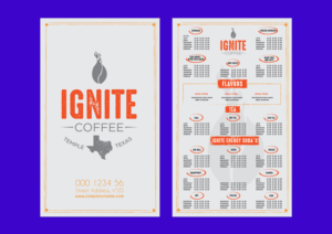 Menu Design by Mamata Sasmal