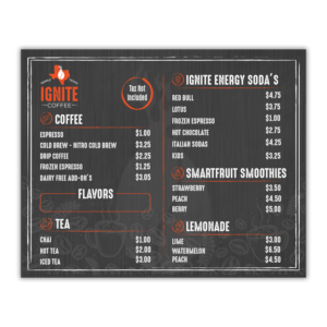 Design de Menu par Design Motion pour ce projet | Design : #27788275