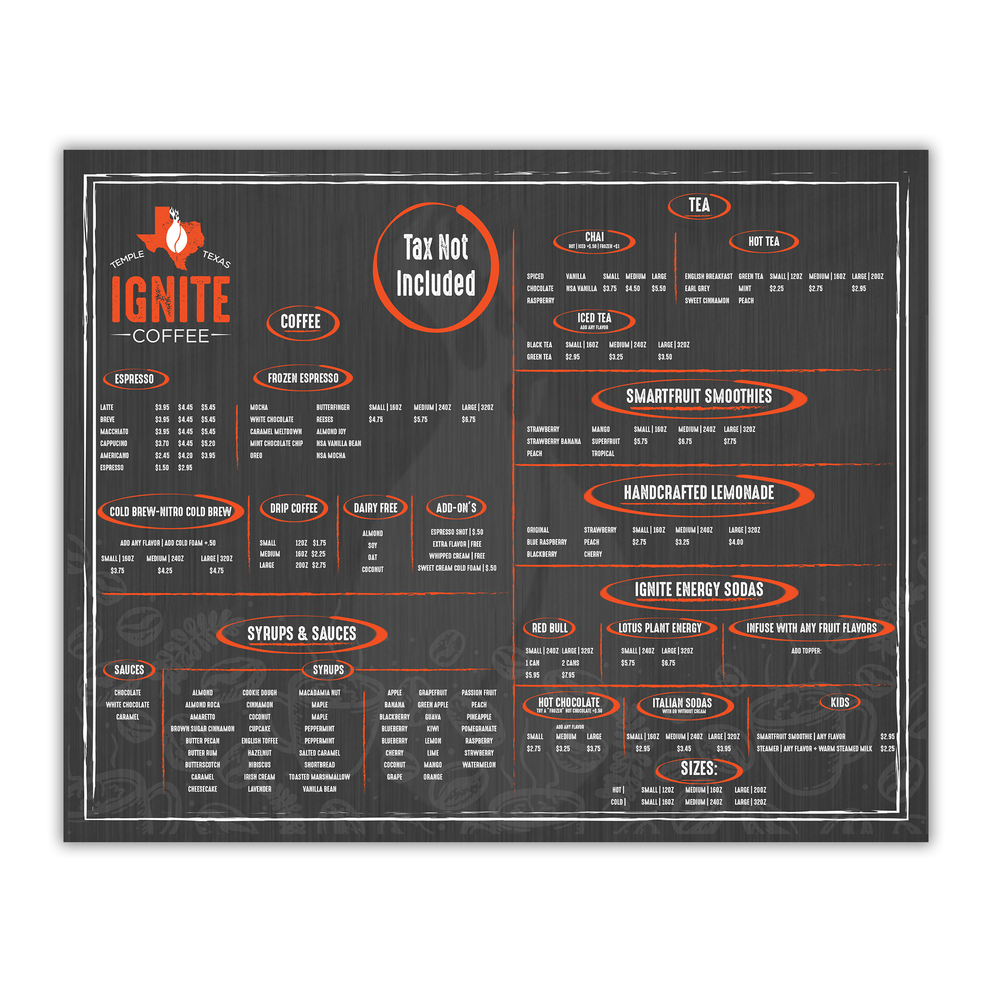 Design de Menu par Design Motion pour ce projet | Design #27798886