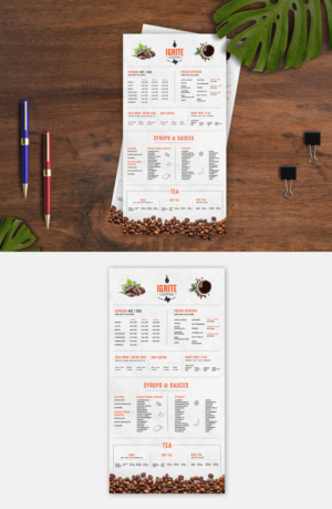 Design de Menu par debdesign pour ce projet | Design : #27792360