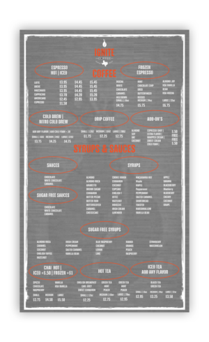 Design de Menu par debdesign pour ce projet | Design : #27798271