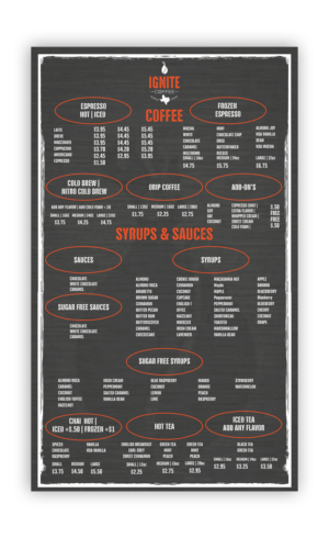 Design de Menu par debdesign pour ce projet | Design : #27798272