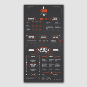 Design de Menu par debdesign pour ce projet | Design : #27801104
