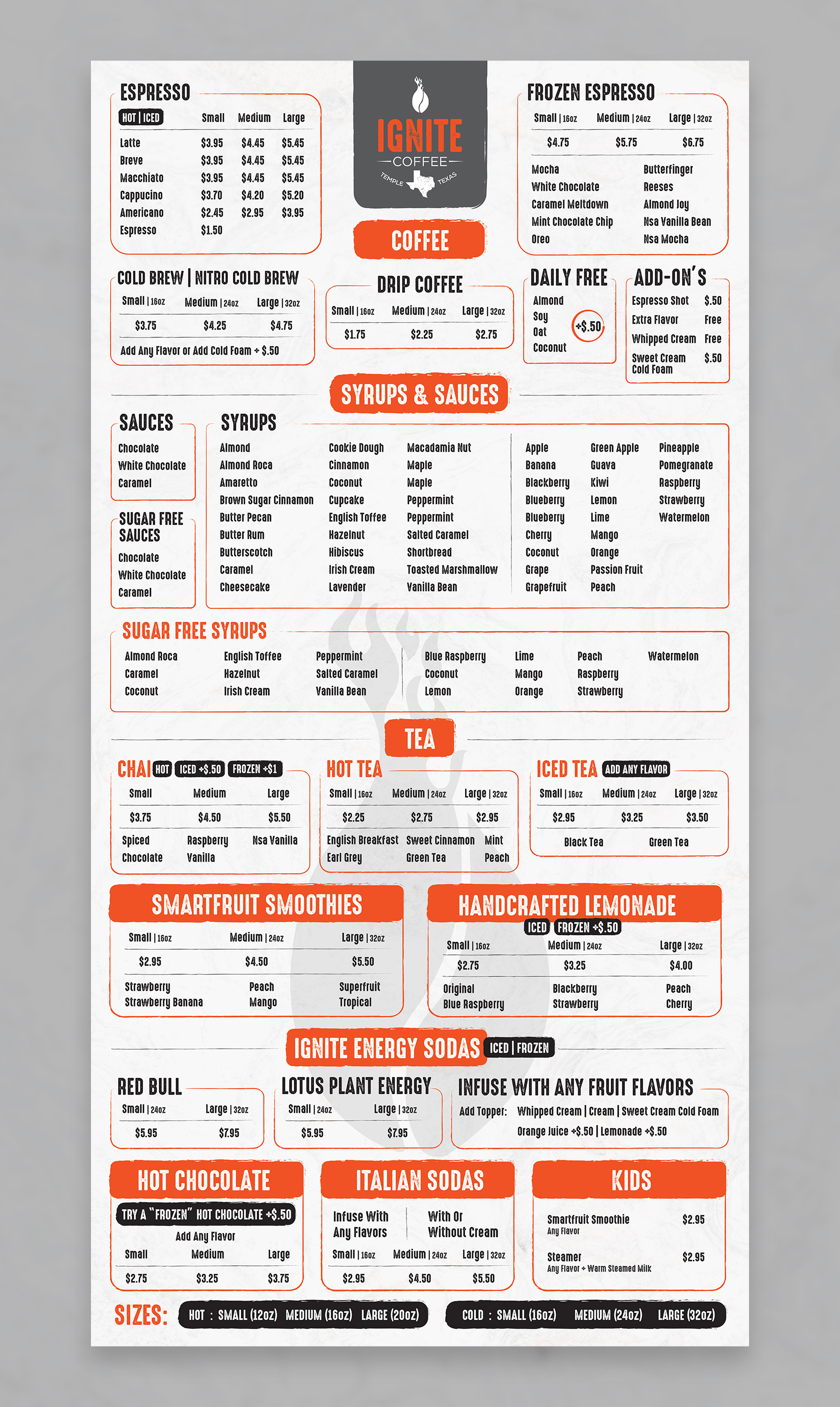 Design de Menu par sun_design pour ce projet | Design #27811075