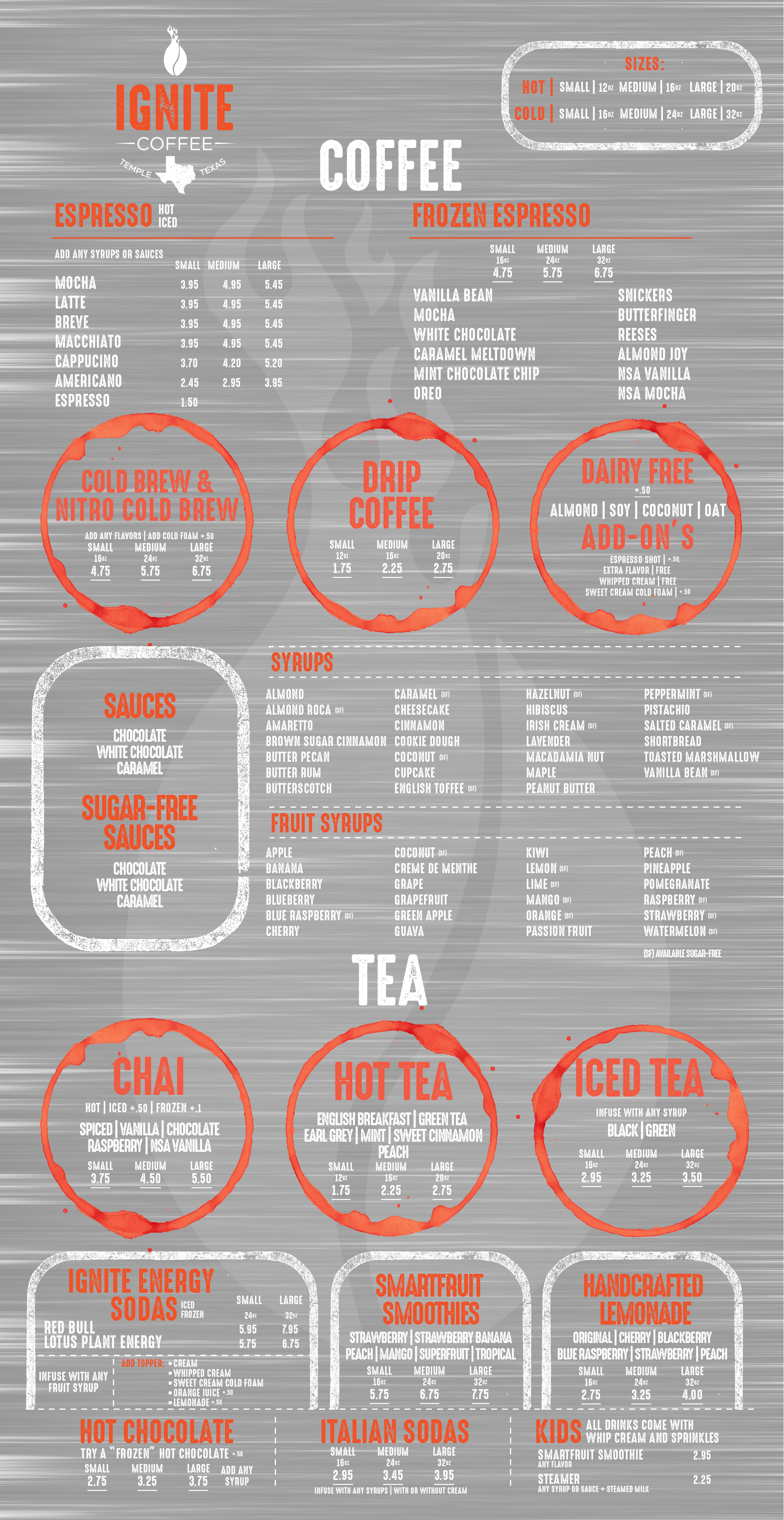 Design de Menu par mrmrnjr pour ce projet | Design #27817506