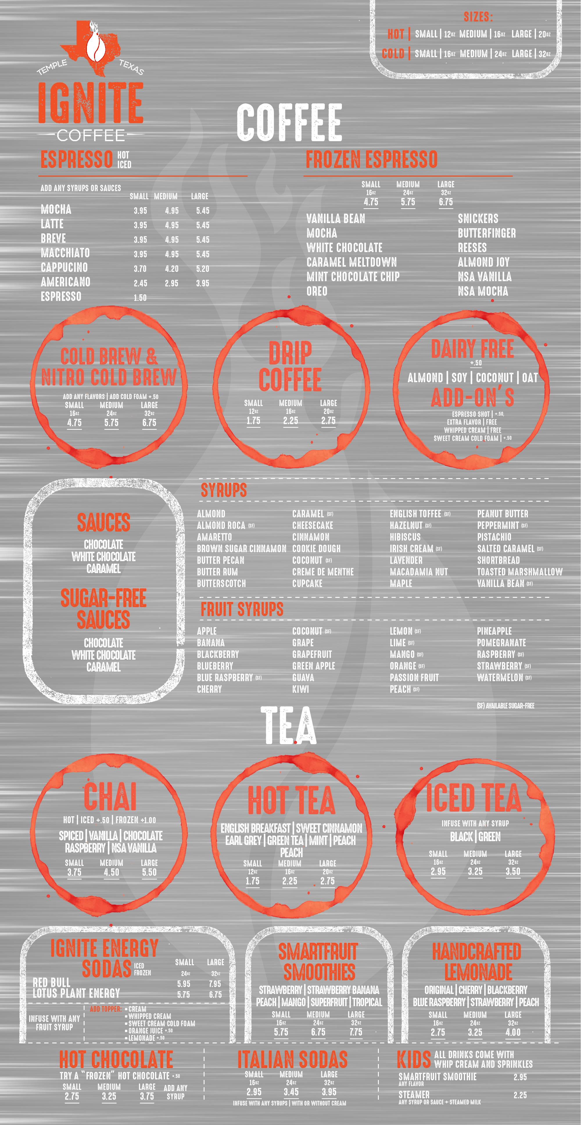Design de Menu par mrmrnjr pour ce projet | Design #27822545