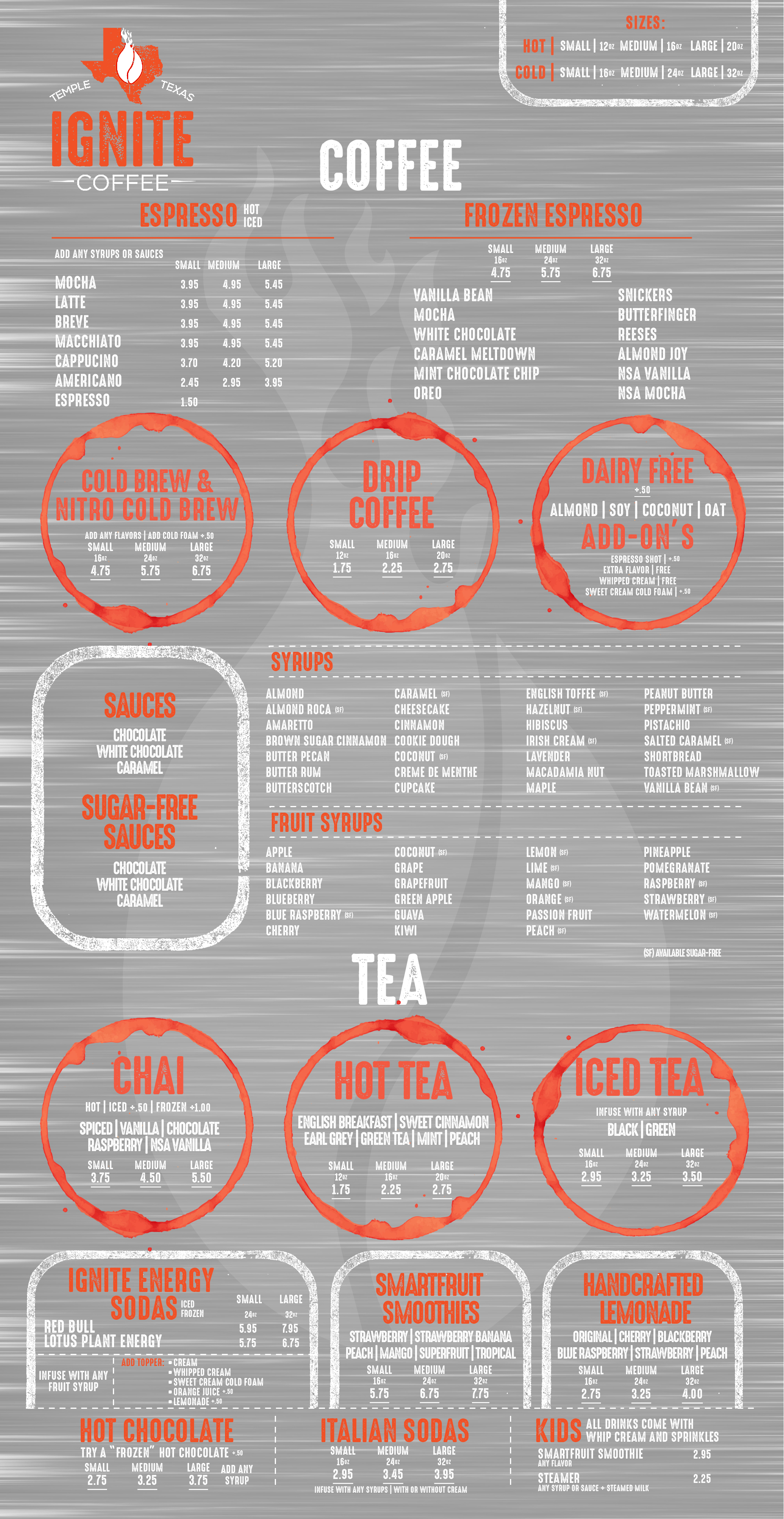 Design de Menu par mrmrnjr pour ce projet | Design #27827486