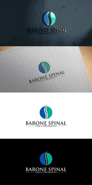 Logo Design by indaha2k for Barone Spinal Care & Performance  | Design #27777580