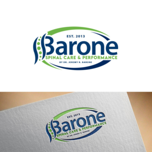 Logo Design by PsyPen for Barone Spinal Care & Performance  | Design #27777176