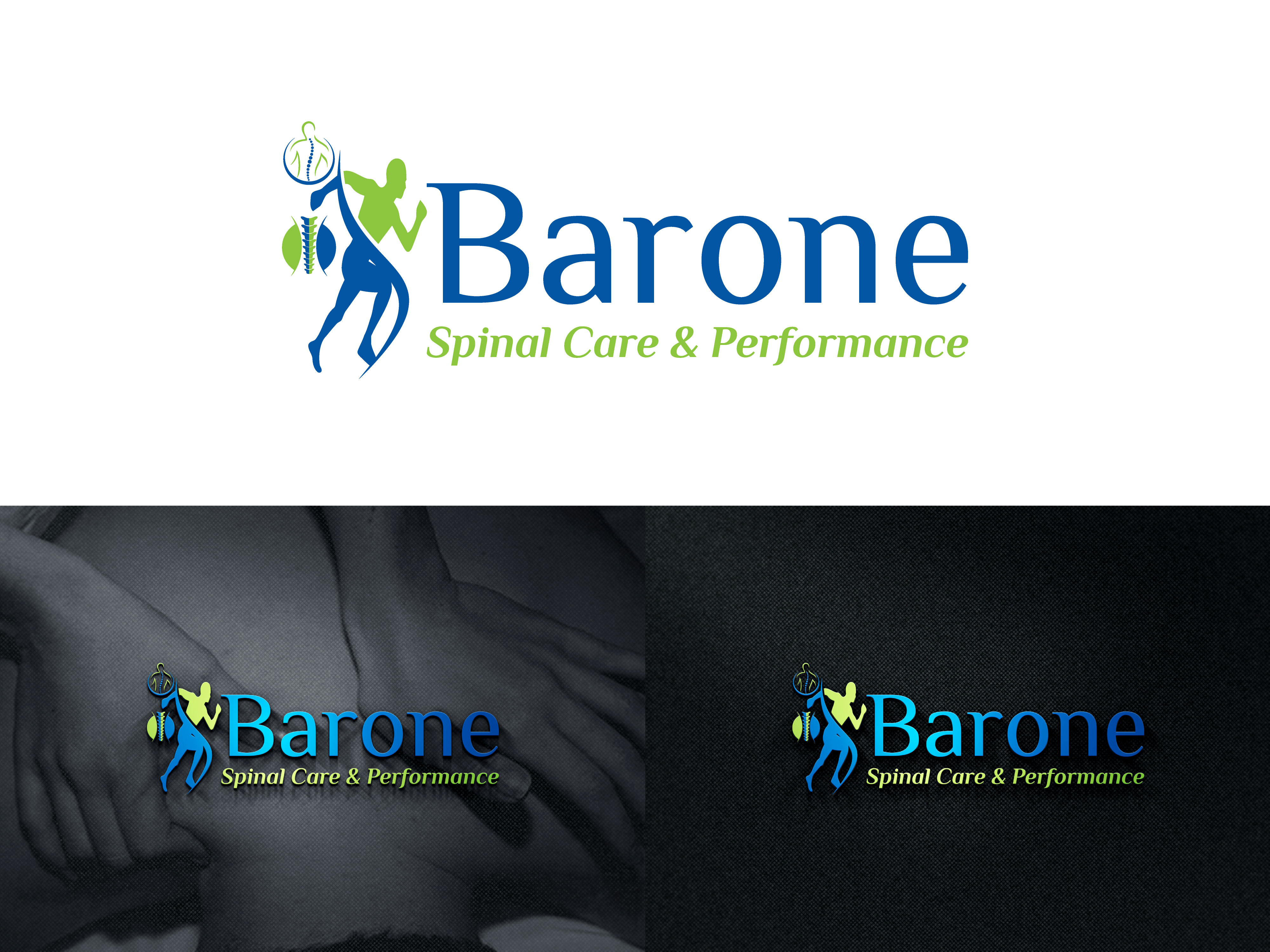 Logo-Design von Hieroglyphics für Barone Spinal Care & Performance  | Design #27781106