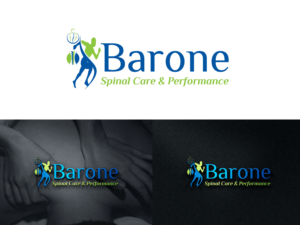 Logo Design by Hieroglyphics for Barone Spinal Care & Performance  | Design: #27781106