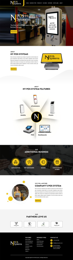 Web Design by MAZY for swiped | Design #27777605