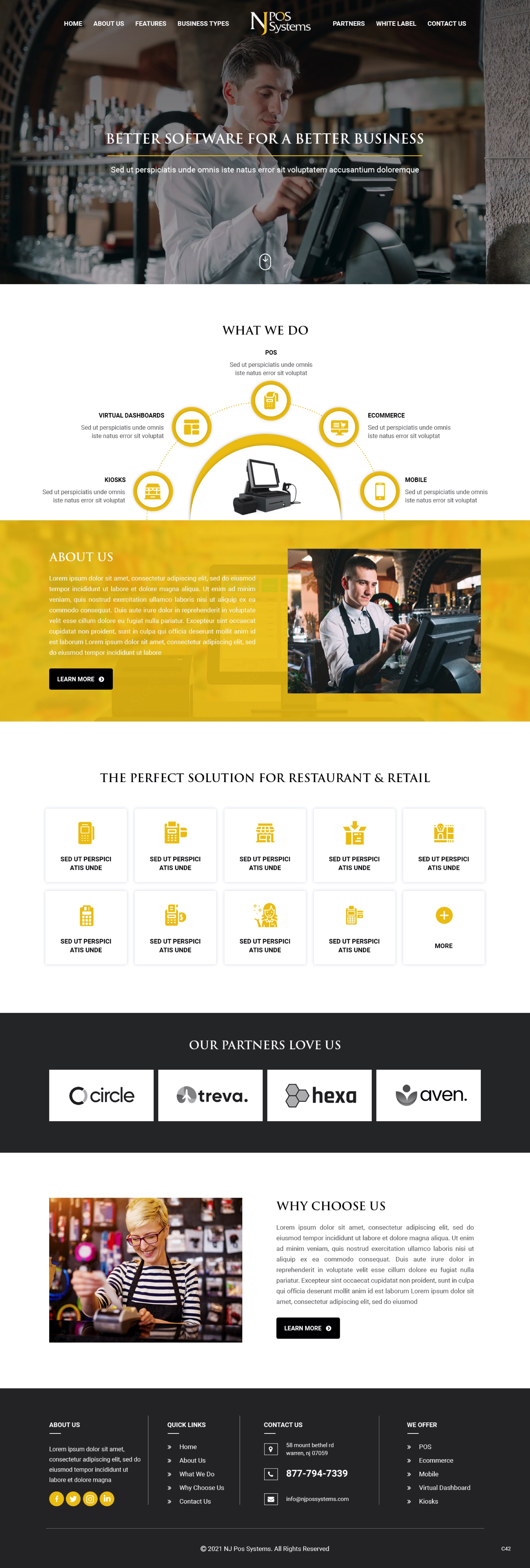 Web Design by pb for swiped | Design #27786990