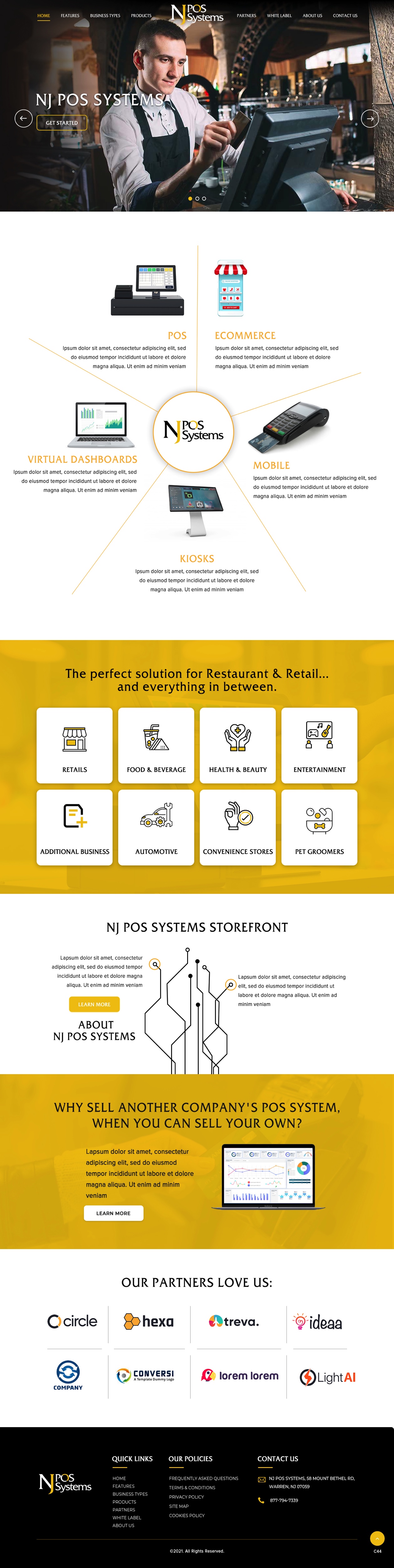 Web Design by pb for swiped | Design #27786992