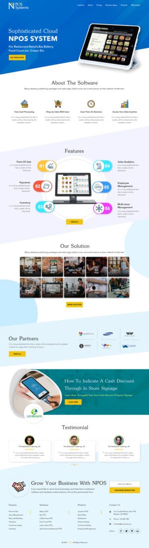 Web Design by sai.designer87 for swiped | Design: #27840986