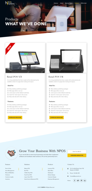 Web Design by sai.designer87 for swiped | Design: #27851028