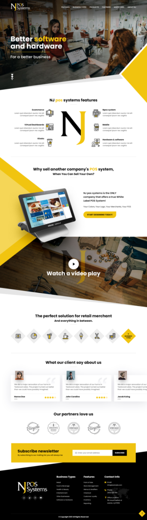 Web Design by nzdesigners for swiped | Design #27779733