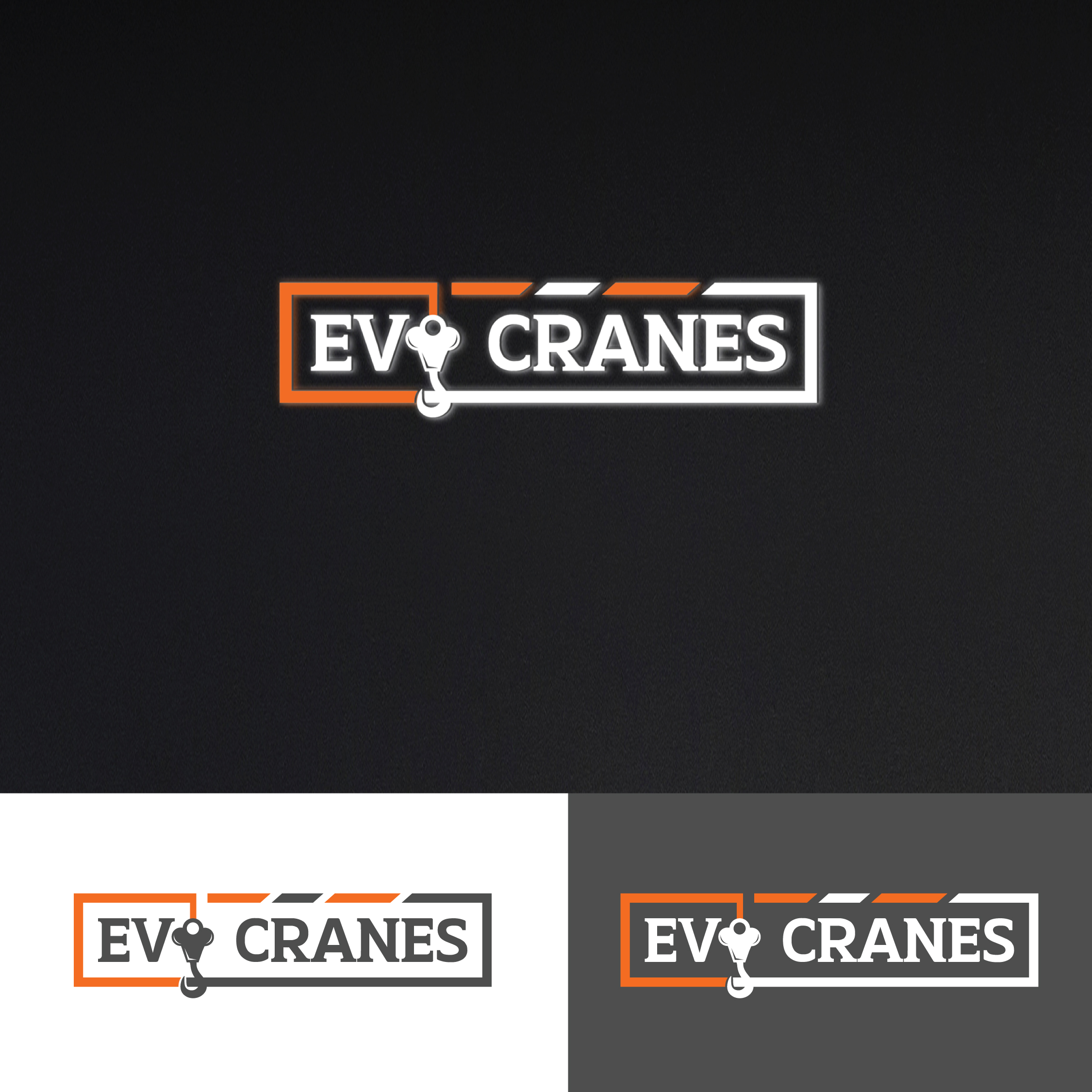 Logo Design by StromDesignHub for evo cranes pty ltd | Design #27779979
