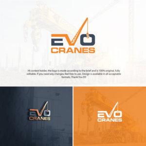 Logo Design by LogoEon for evo cranes pty ltd | Design: #27778079