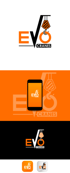 Logo-Design von Transformed Design Inc. für evo cranes pty ltd | Design: #27786946