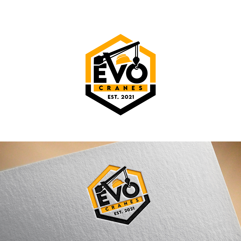 Logo Design by PsyPen for evo cranes pty ltd | Design #27779572