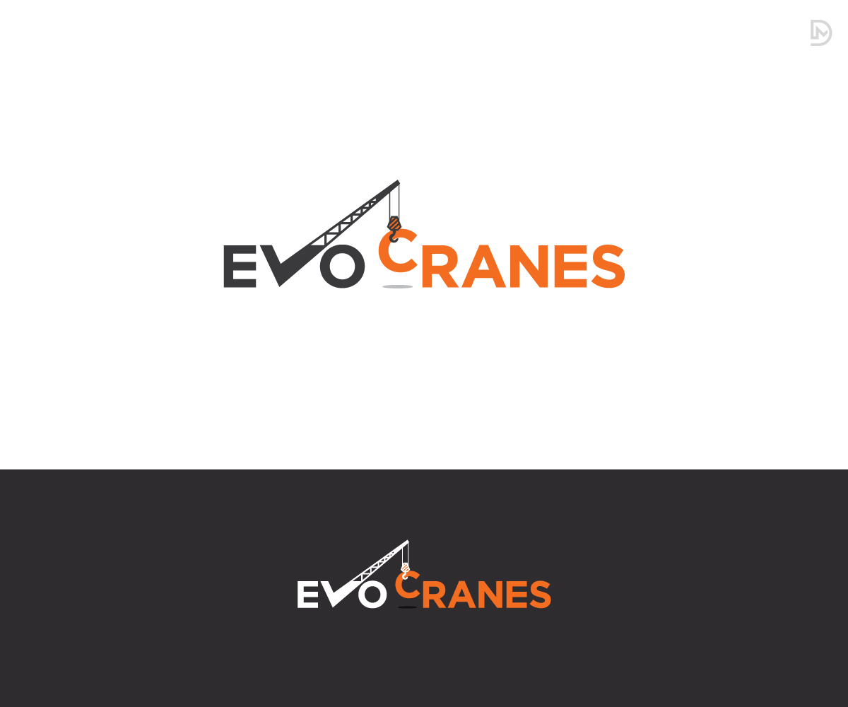 Logo Design by D_Mantra for evo cranes pty ltd | Design #27779380