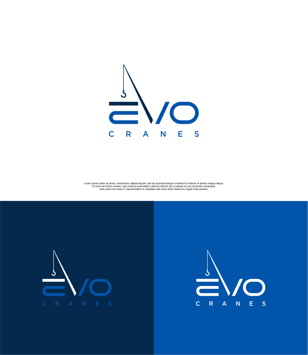 Logo-Design von MASH Std für evo cranes pty ltd | Design #27778180