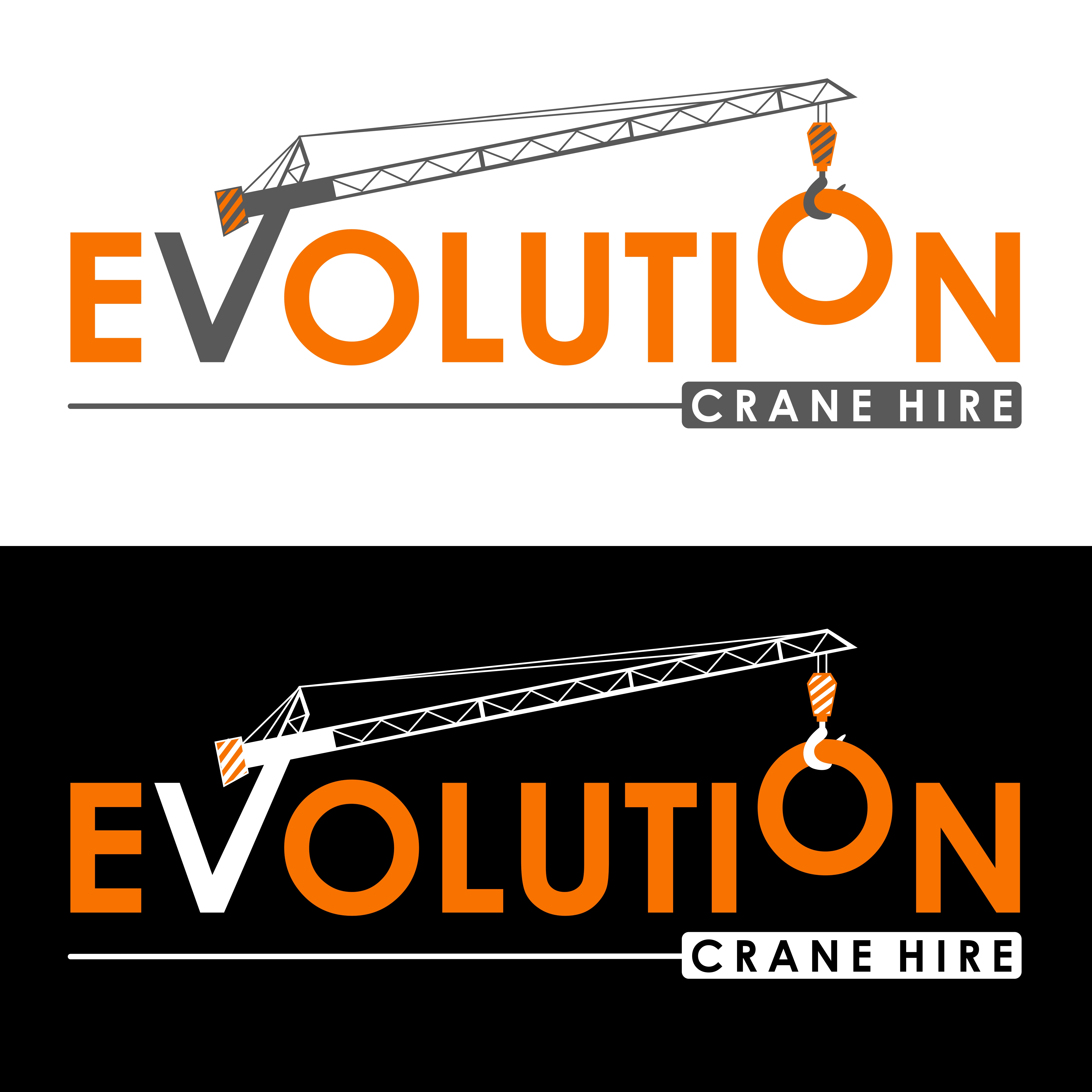 Logo Design by JimoJira for evo cranes pty ltd | Design #27781646
