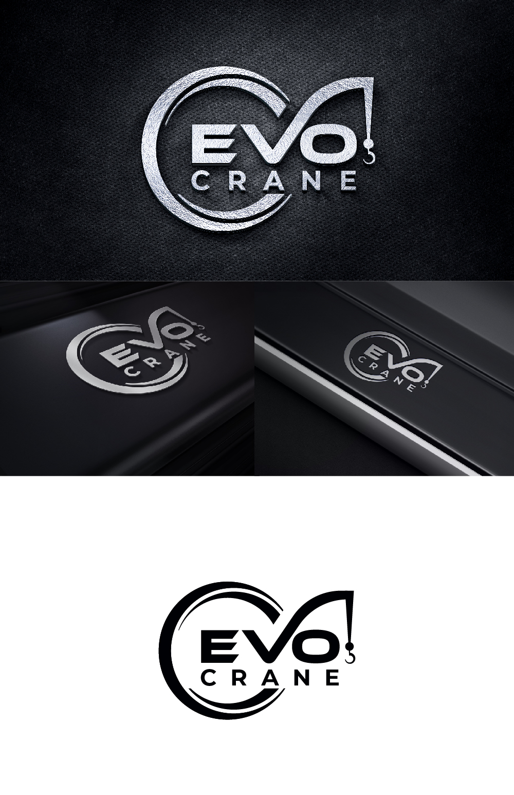 Logo Design by Ayub Zafar for evo cranes pty ltd | Design #27783253
