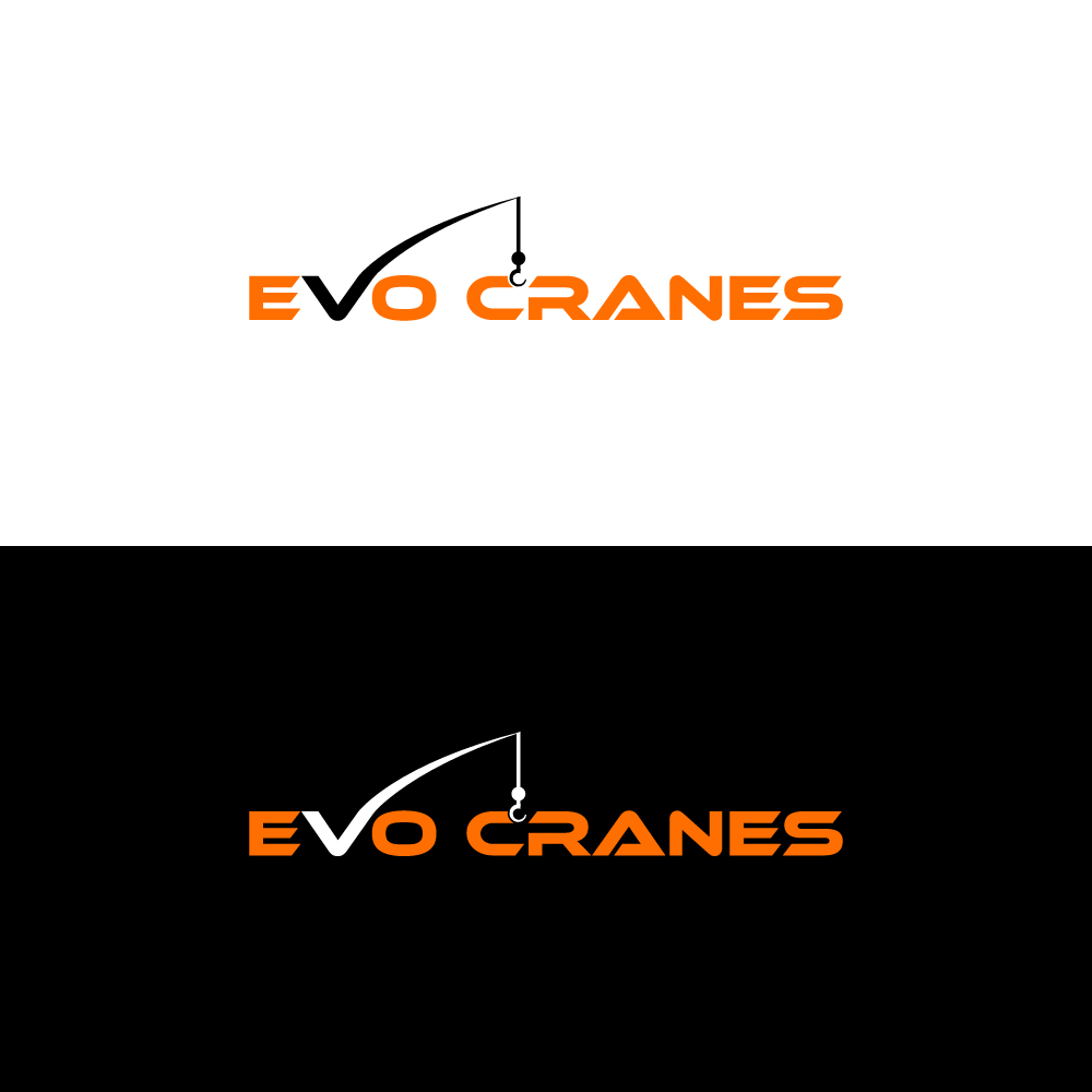 Logo Design by AlphabetZero.co.uk for evo cranes pty ltd | Design #27783258