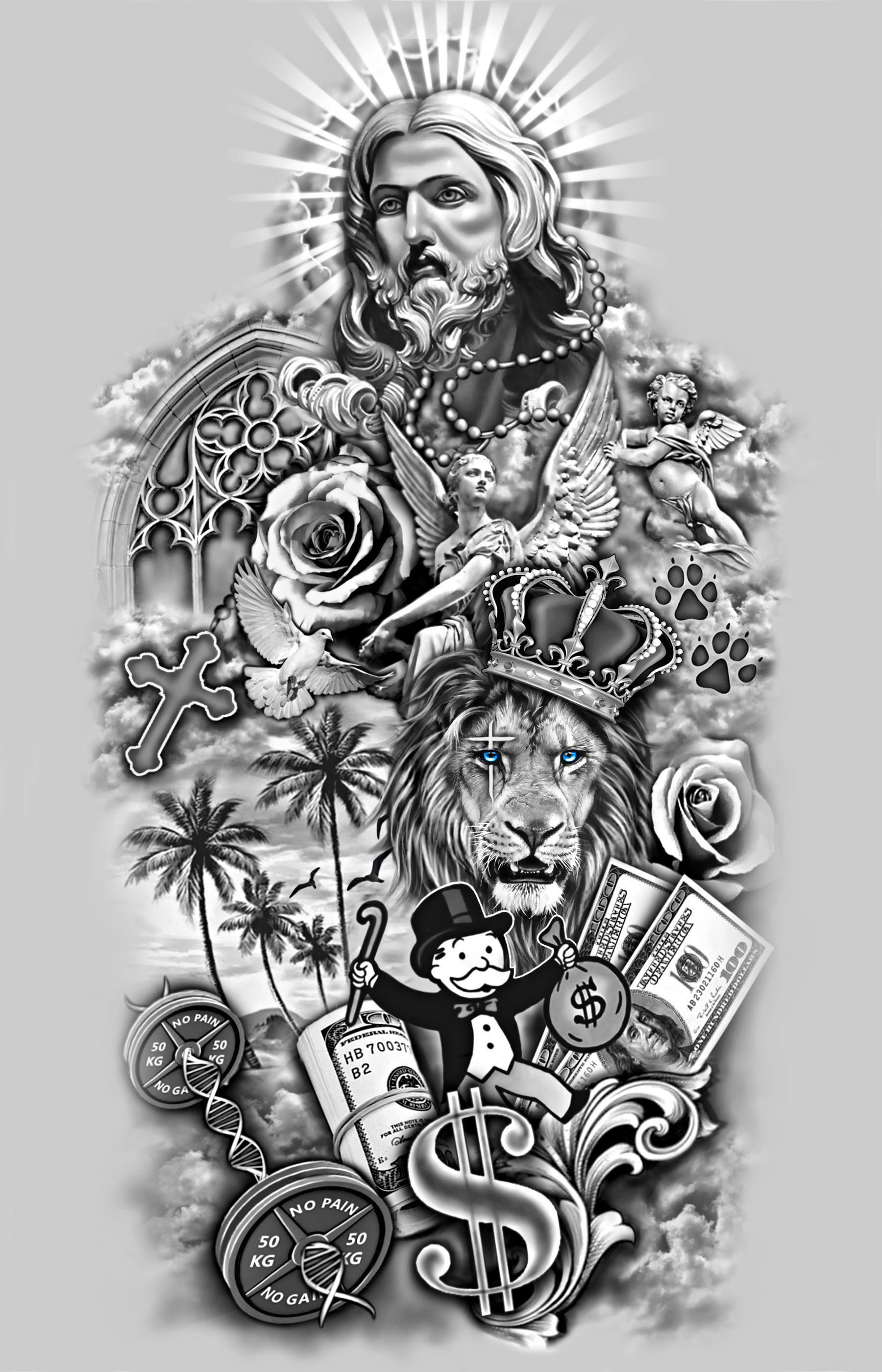 Tattoo Design by Jezzus for this project | Design #27818313