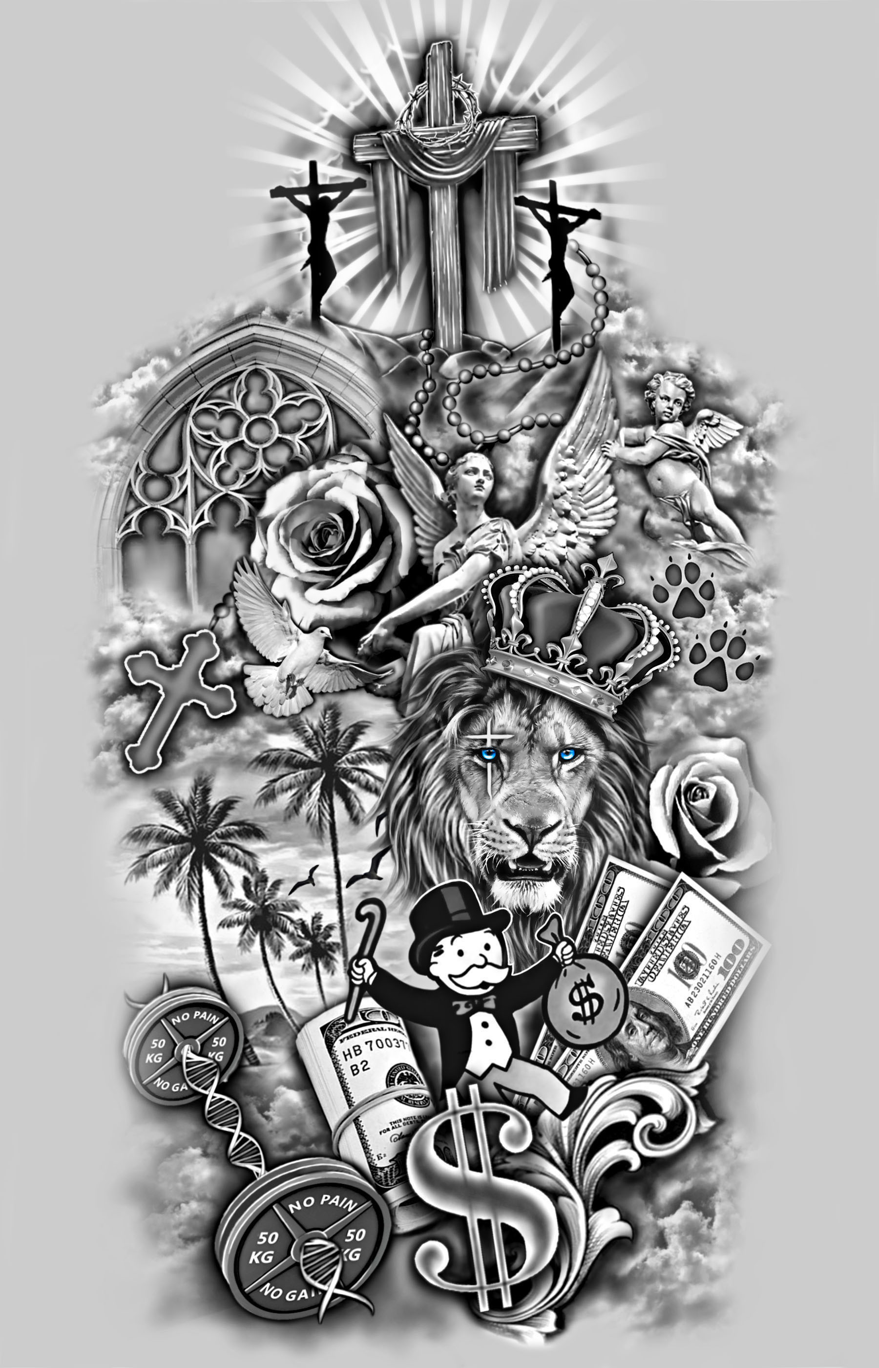 Tattoo Design by Jezzus for this project | Design #27838884
