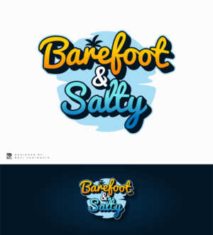 Barefoot & Salty | Logo-Design von Erzan Design
