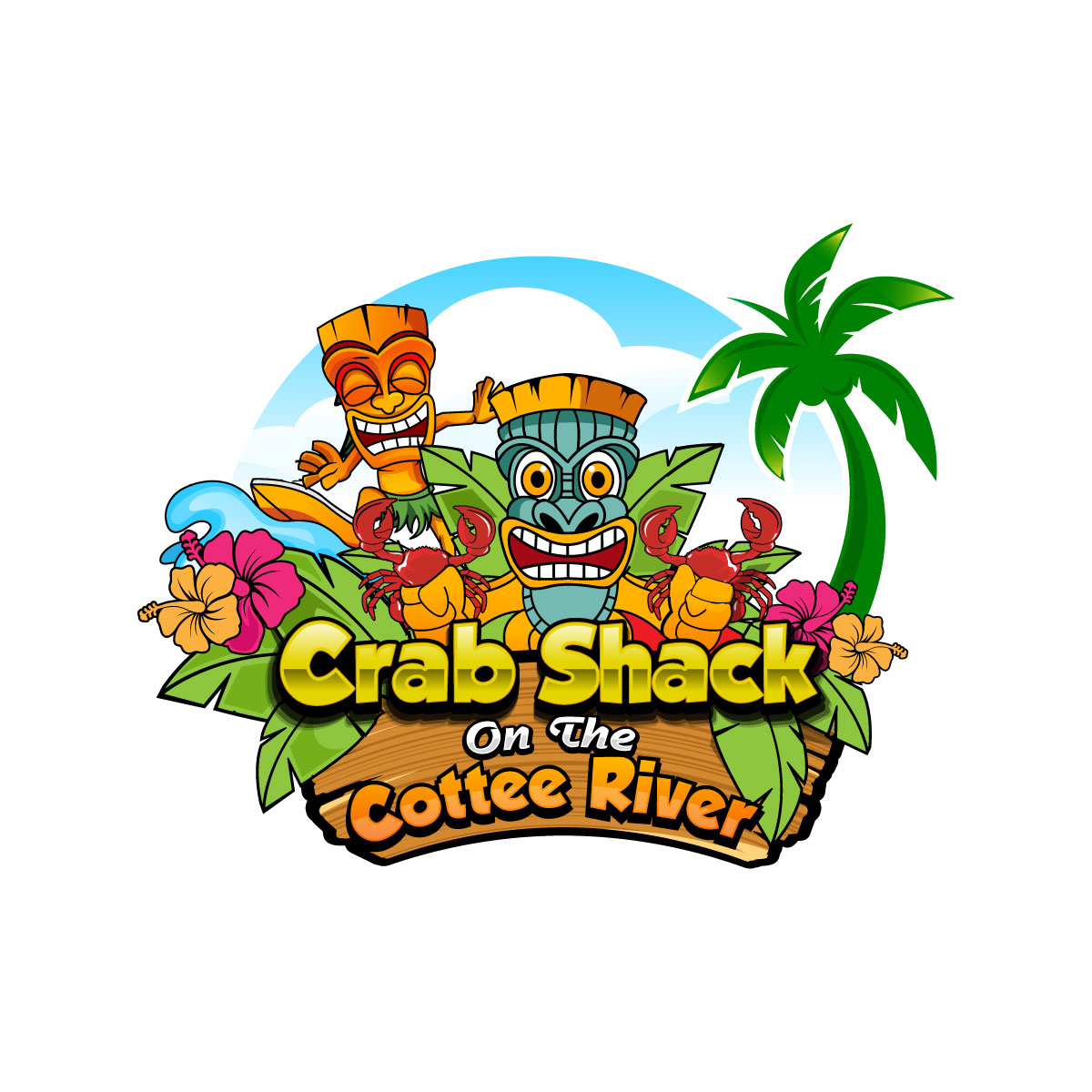 Logo Design by Suvendu.S for Crab Shack on the Cottee River | Design #27815205