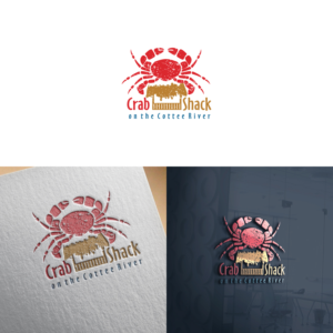 Logo Design by Magic of Art for Crab Shack on the Cottee River | Design #27790154