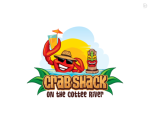 Logo-Design von D_Mantra für Crab Shack on the Cottee River | Design: #27783963