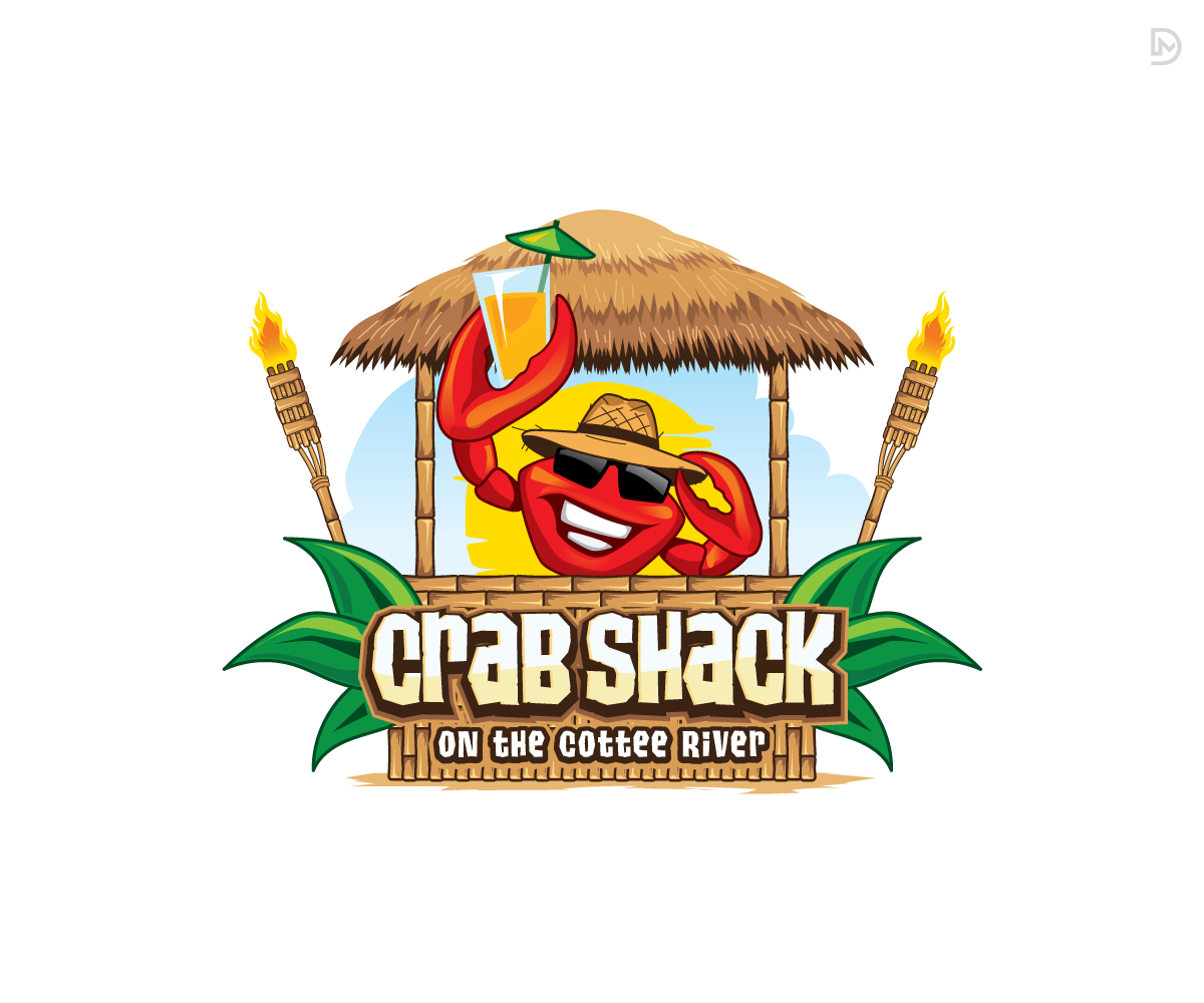 Logo Design by D_Mantra for Crab Shack on the Cottee River | Design #27789894