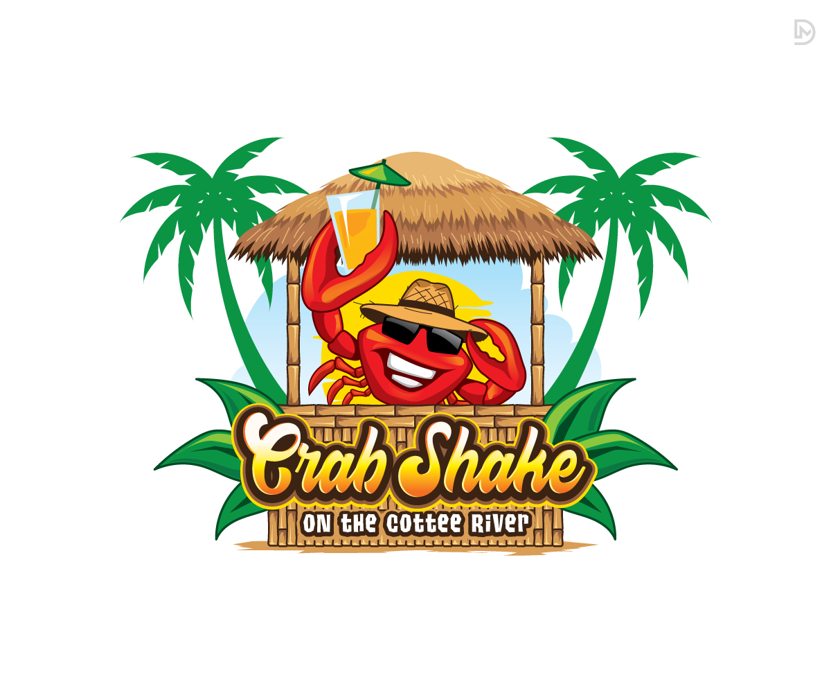 Logo-Design von D_Mantra für Crab Shack on the Cottee River | Design #27825515