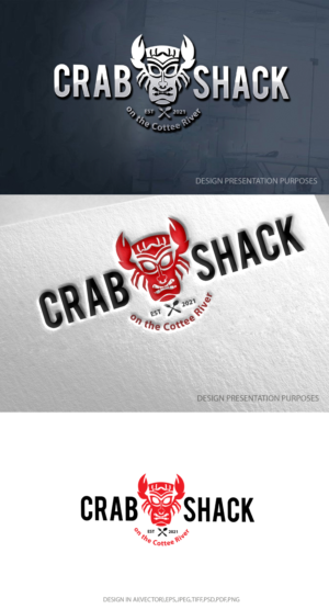 Logo-Design von zebronicgraphic für Crab Shack on the Cottee River | Design: #27780136