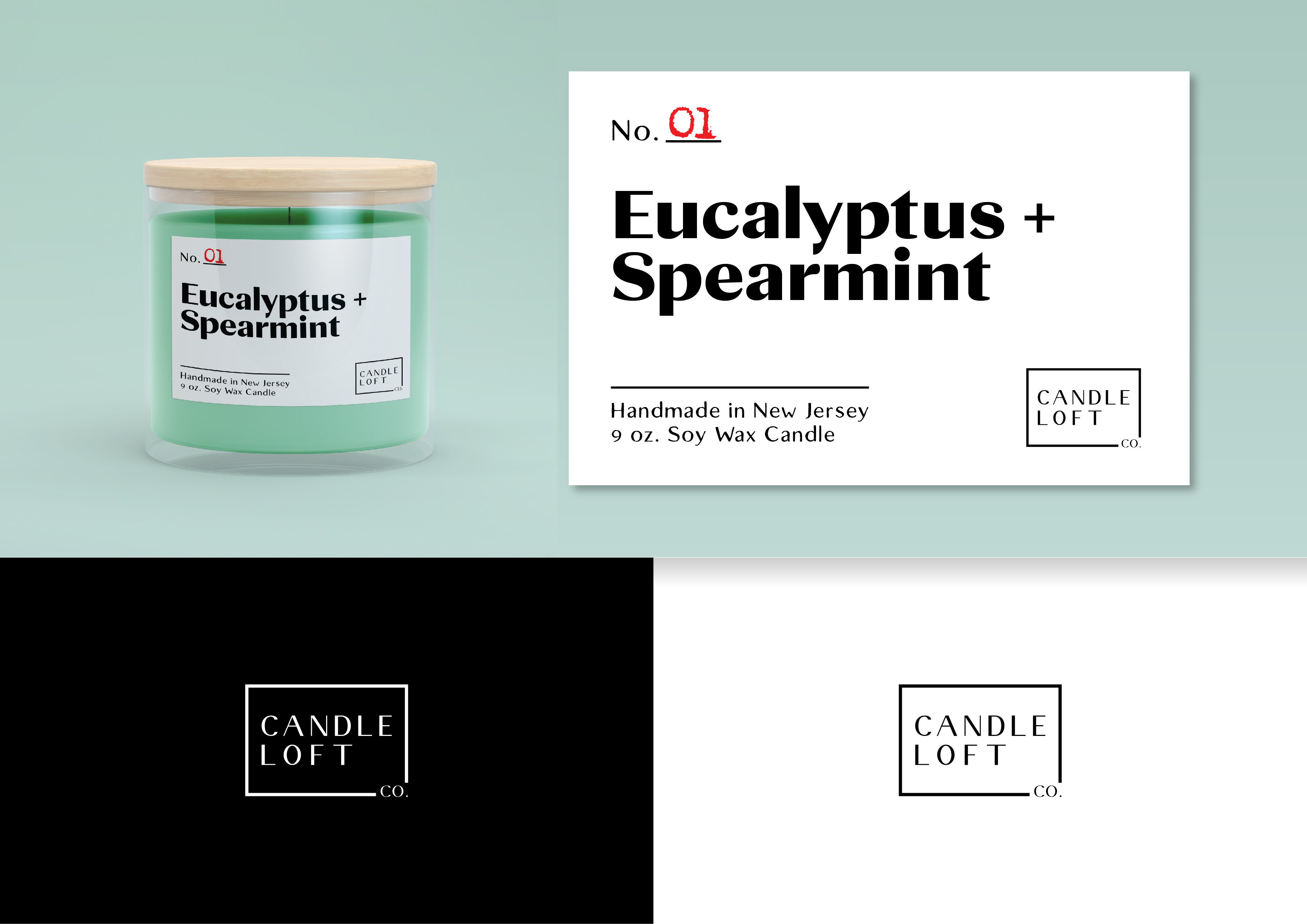 Label Design by Pen and Wolf for Candle Loft Co. | Design #27787499