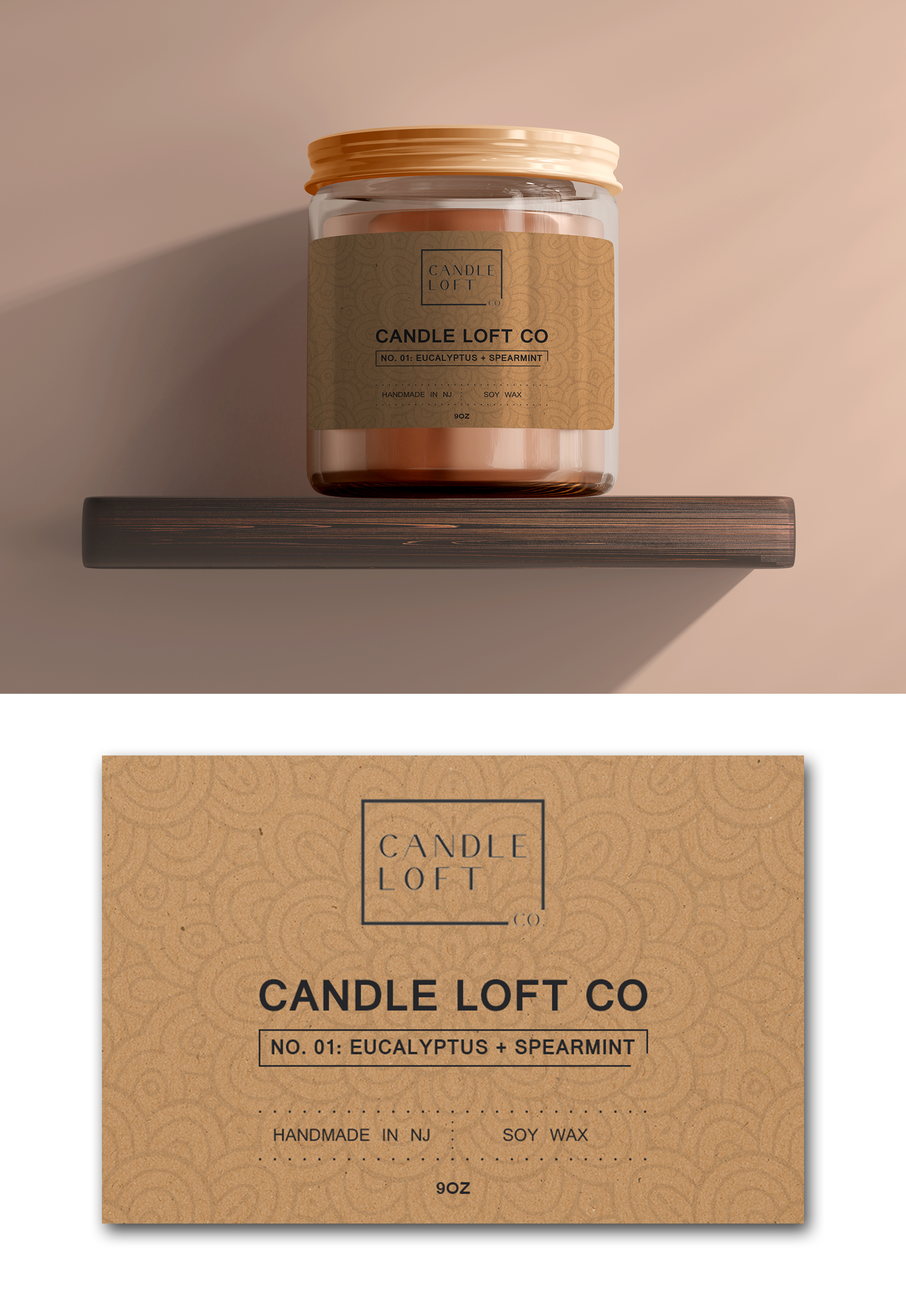 Label Design by debdesign for Candle Loft Co. | Design #27832405
