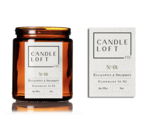 Etikett-Design von Graziana 2 für Candle Loft Co. | Design: #27816398