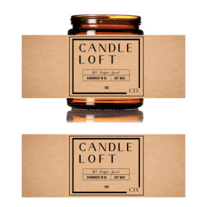 Label Design by W Graphics for Candle Loft Co. | Design: #27825780