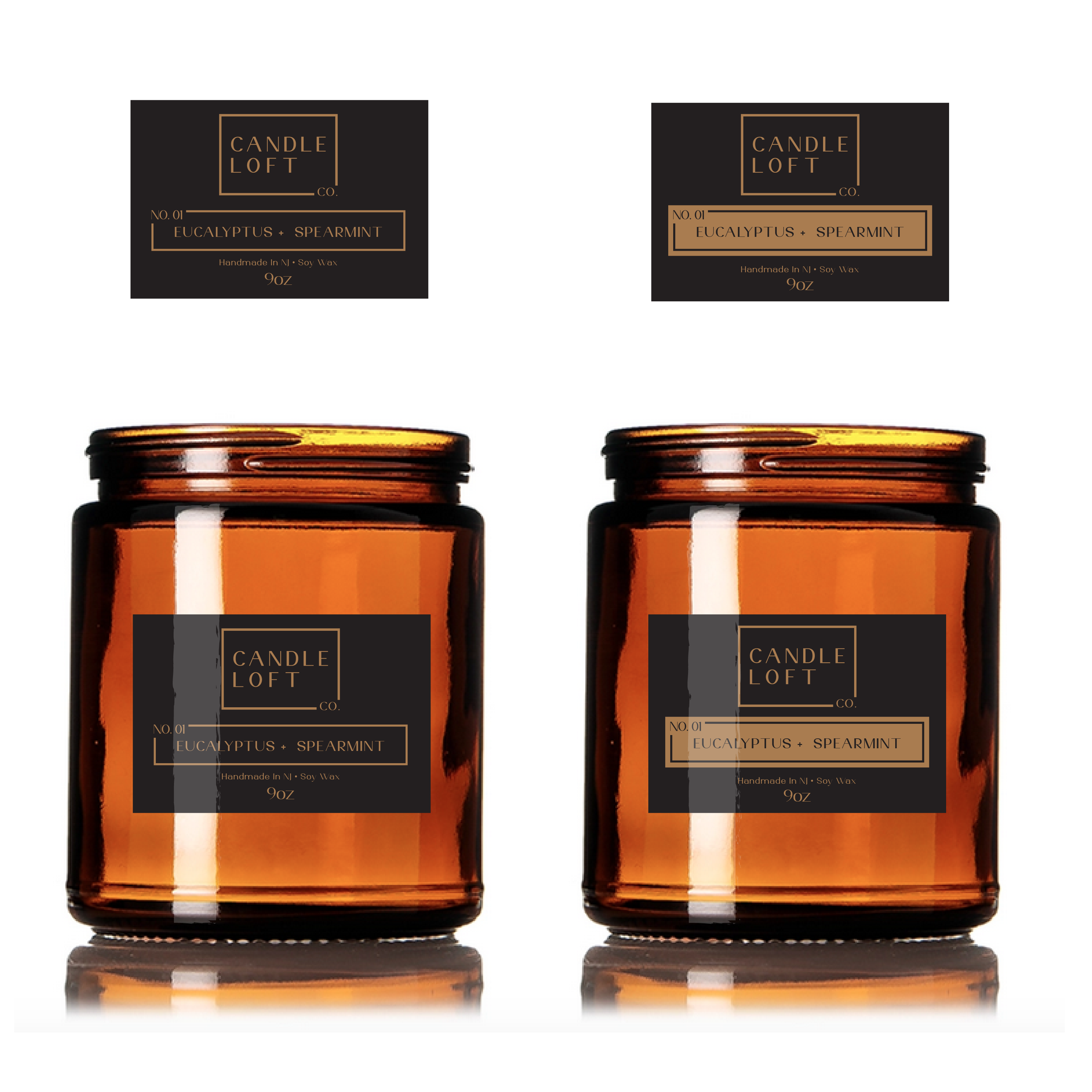 Label Design by Wanda.G for Candle Loft Co. | Design #27785935