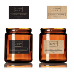 Etikett-Design von Wanda.G für Candle Loft Co. | Design: #27786768