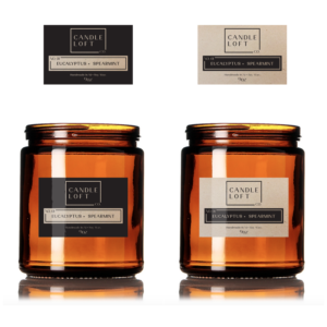 Etikett-Design von Wanda.G für Candle Loft Co. | Design: #27786769