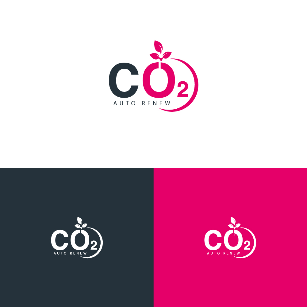 Logo Design by AlphabetZero.com for Co2 Auto Renew LLC | Design #27785391