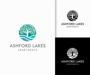 Ashford Lakes and/or Ashford Lakes Apartments | Logo Design by Zeph Design