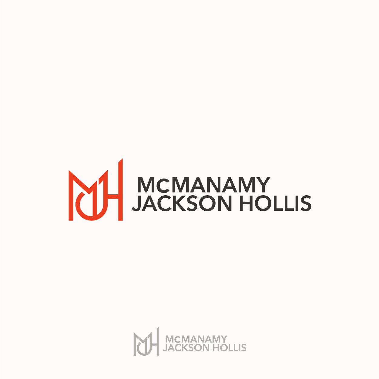 Logo Design by KNRGN for McManamy Jackson Hollis | Design #27785746